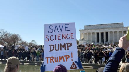 US-Präsident Donald Trump gilt nicht als Freund von Bildung und Wissenschaft.