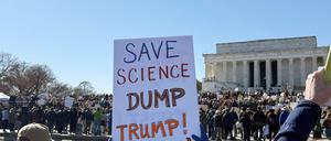 US-Präsident Donald Trump gilt nicht als Freund von Bildung und Wissenschaft.