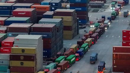 Chinas Wirtschaft wird maßgeblich durch Exporte angetrieben. 