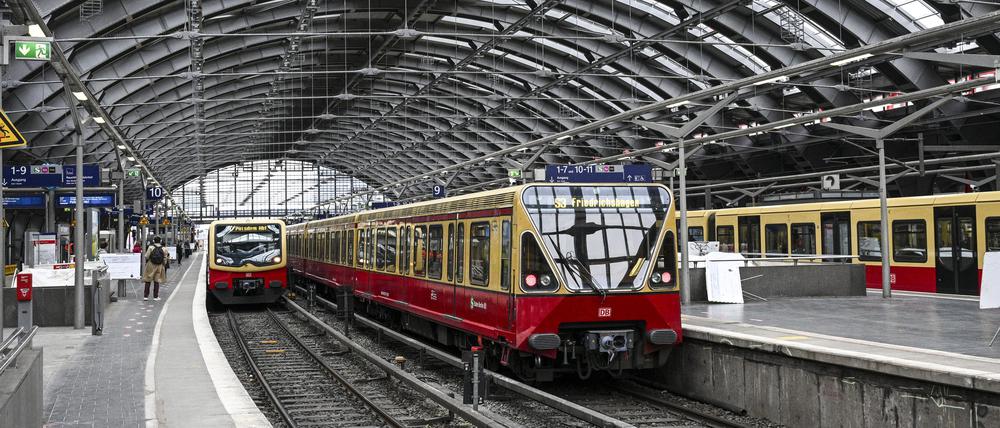 S-Bahn-Verkehr am Berliner Ostbahnhof. (Symbolbild)