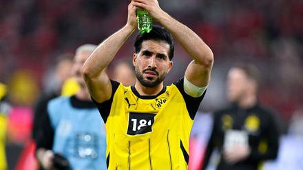 BVB-Kapitän Emre Can verpasste das Abschlusstraining vor dem Rückspiel gegen Barcelona
