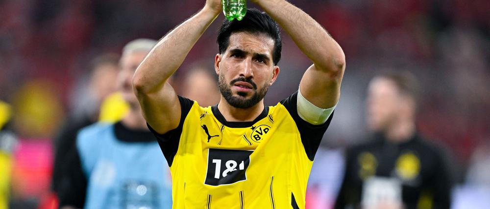 BVB-Kapitän Emre Can verpasste das Abschlusstraining vor dem Rückspiel gegen Barcelona