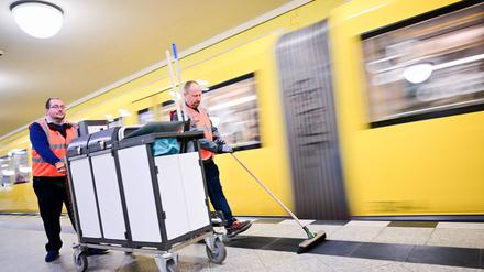 Saubere Bahnhöfe tragen auch zu mehr Sicherheit bei.