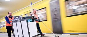 Saubere Bahnhöfe tragen auch zu mehr Sicherheit bei.