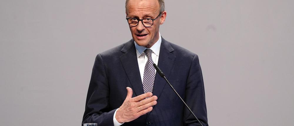 CDU-Chef Merz dürfte der nächste Kanzler werden. (Archivbild)