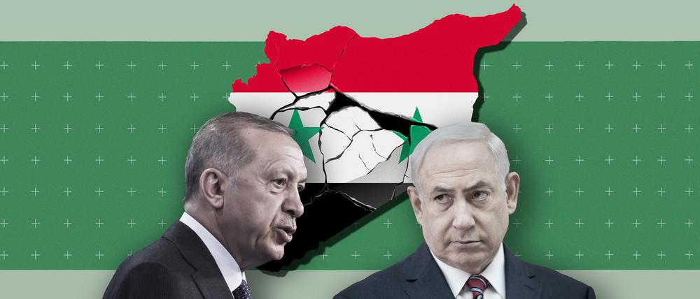 Liefern sich einen Machtkampf: der türkische Präsident Recep Tayyip Erdogan und Israels Premier Benjamin Netanjahu.