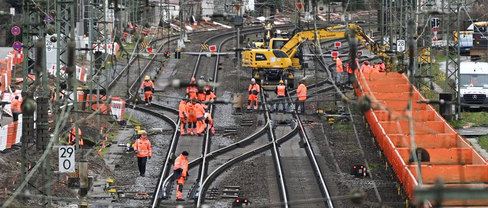 Die erfolgreiche Sanierung der Riedbahn hat das Schienennetz verjüngt.