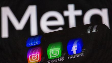 Instagram und WhatsApp sind inzwischen bei Meta integriert.