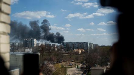 In der Stadt Sumy sollen sich zum Zeitpunkt des russischen Raketenschlags Soldaten im Zentrum versammelt haben.