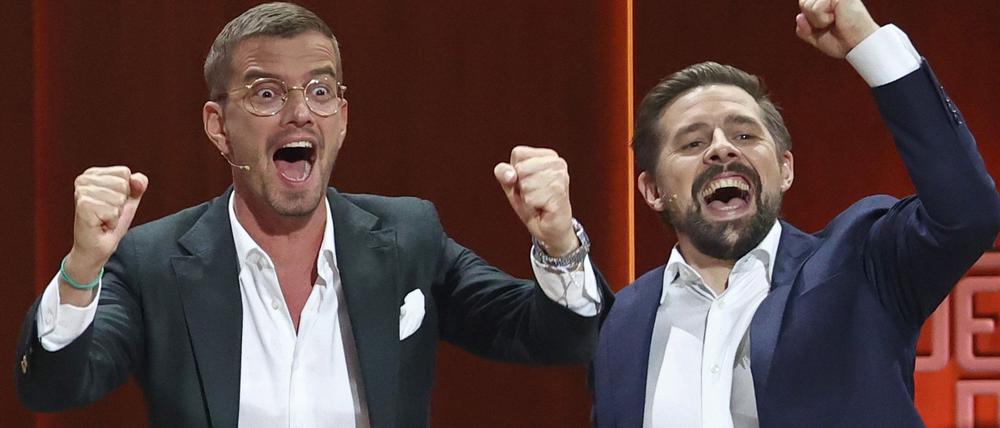 Joko Winterscheidt (l) und Klaas Heufer-Umlauf sind ein Erfolgs-Gespann. (Archivbild)