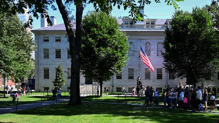 Der Campus der Harvard-Universität in Massachusetts.