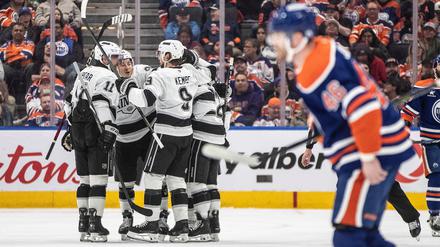 Die Los Angeles Kings hatten gegen die Edmonton Oilers mehrfach Grund zu jubeln.