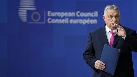 Viktor Orbán, Ministerpräsident von Ungarn, möchte die europäischen Institutionen schwächen.