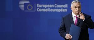 Viktor Orbán, Ministerpräsident von Ungarn, möchte die europäischen Institutionen schwächen.