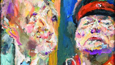 Bernhard Heisig, „Heinrich Mann – Der Untertan“ ist in der Ausstellung „Krieg – und Frieden? 100 Jahre Bernhard Heisig 1925-2025” zu sehen.