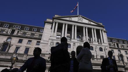 Finanzprofis im Londoner Finanzdistrikt rechnen mit weiteren Marktturbulenzen.
