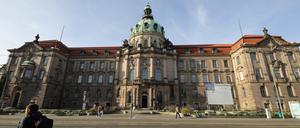 Das Potsdamer Rathaus wird saniert.