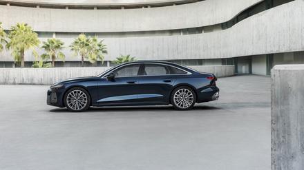Flache Linie und langgezogenes Heck: Die Limousine hat den besten Windwiderstandswert aller Verbrenner von Audi
