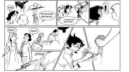 Graphic Novel „Lodzia & Marysia“ von Alwin Hecher, Quelle: SIMB-Verlag