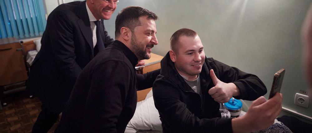 Teile der Ukraine mögen besetzt sein, aber für Präsident Selenskyj sind ihre Grenzen rechtlich nicht verhandelbar.