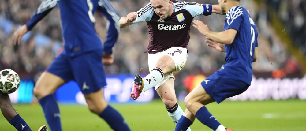 Auch das Tor von John McGinn (Mitte) reichte Aston Villa nicht
