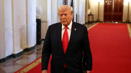 US-Präsident Donald Trump streitet sich aktuell mit China.