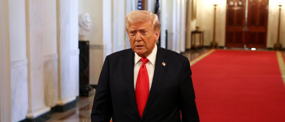 US-Präsident Donald Trump streitet sich aktuell mit China.