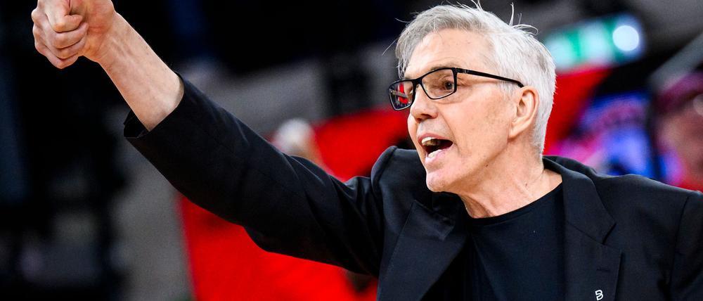 Gordon Herbert konnte sich über einen Sieg seines Teams freuen