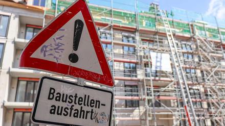 Im Bauhauptgewerbe stieg der Klimaindex leicht. (Symbolbild)