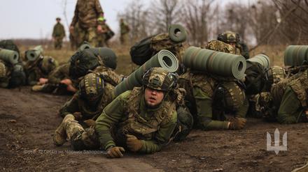 Ausbildung bei der 72. Selbständigen mechanisierten Brigade