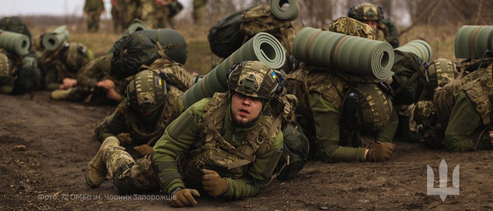 Ausbildung bei der 72. Selbständigen mechanisierten Brigade