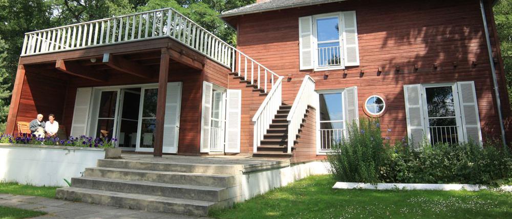 Das Sommerhaus von Albert Einstein in Caputh.