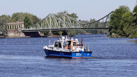 Wasserschutzpolizei auf der Havel
