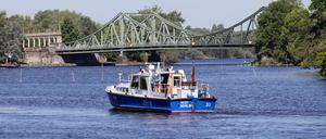 Wasserschutzpolizei auf der Havel