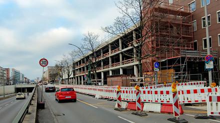 Der Hauptsitz des Berliner Landesamts für Flüchtlingsangelegenheiten (LAF) an der Bundesallee in Wilmersdorf wird saniert.