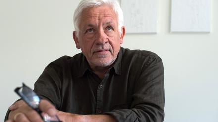 Der Kunstsammler Axel Haubrok. Haubrok zählt zu den wichtigsten und ungewöhnlichsten Kunstsammlern Berlins.