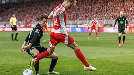 Der Unioner Andras Schäfer (vorn) möchte die Champions League erreichen.