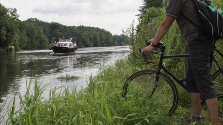 Die Radtour entlang des Teltowkanals wurde vom Berliner Zentrum Industriekultur entworfen. 