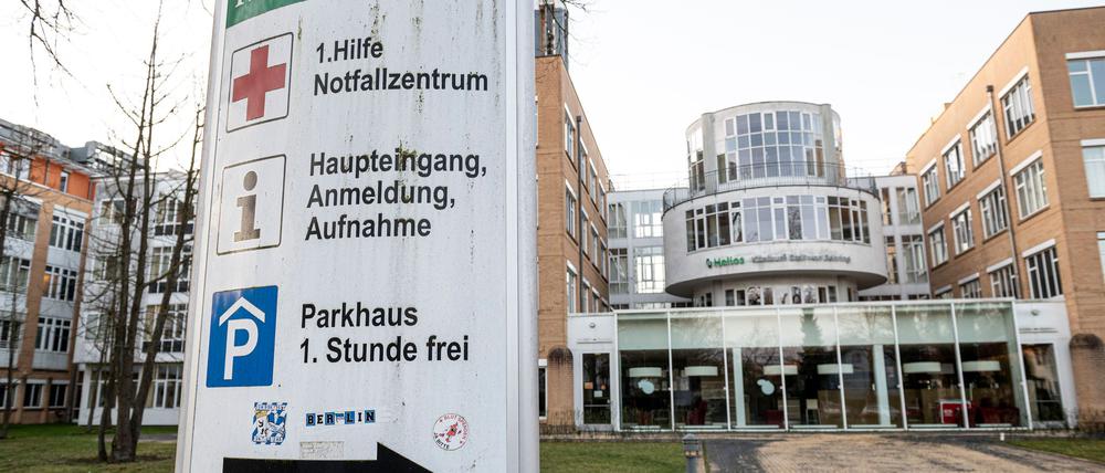 Helios-Klinik in Berlin: 21.000 Beschäftigte in den Krankenhäusern der Kette bekommen mehr Geld.