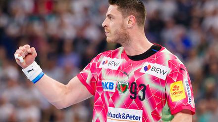 Mijajlo Marsenic und die Füchse Berlin spielten in Kiel.