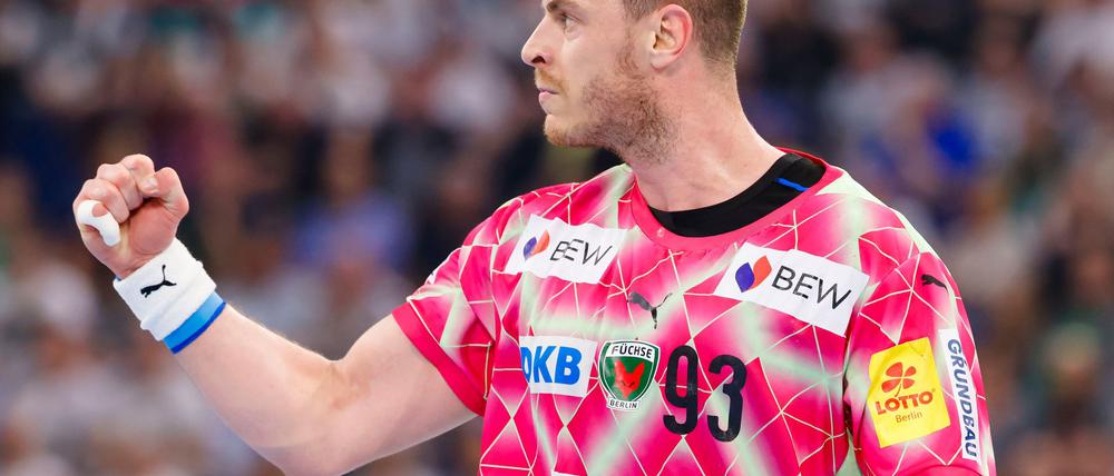 Mijajlo Marsenic und die Füchse Berlin spielten in Kiel.