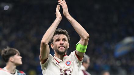 Thomas Müller nach seinem womöglich letzten Spiel in der Champions League.
