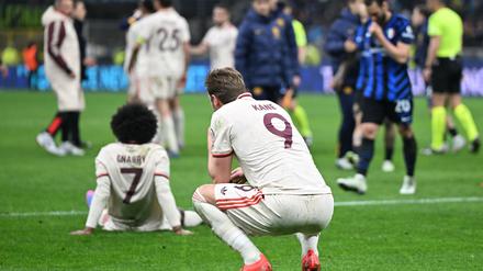 Die Bayern sind in der Champions League ausgeschieden.
