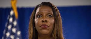 Die New Yorker Generalstaatsanwältin Letitia James soll offenbar Unterlagen gefälscht haben. 