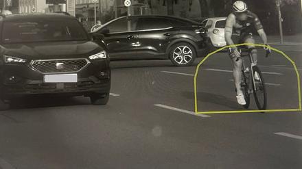 Fahrradfahrer mit 49 km/h geblitzt.
