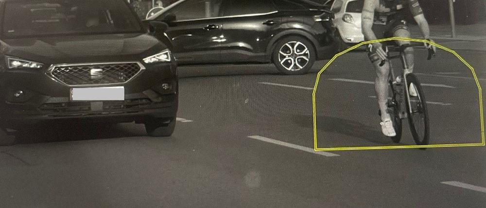 Fahrradfahrer mit 49 km/h geblitzt.