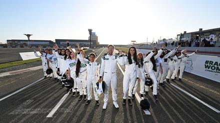 Sebastian Vettel freut sich über das Interesse an seinem Kartevent.  