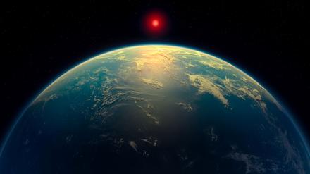 Gibt es Leben außerhalb unseres Sonnensystems? Forscher sehen Hinweise darauf.
