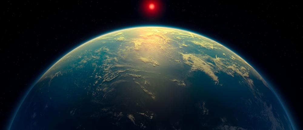 Gibt es Leben außerhalb unseres Sonnensystems? Forscher sehen Hinweise darauf.
