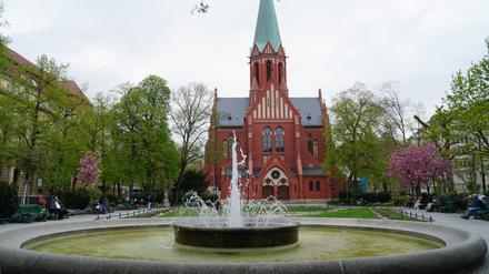 Der Ludwigkirchplatz in Berlin-Wilmersdorf.